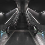 Heavy-duty escalator